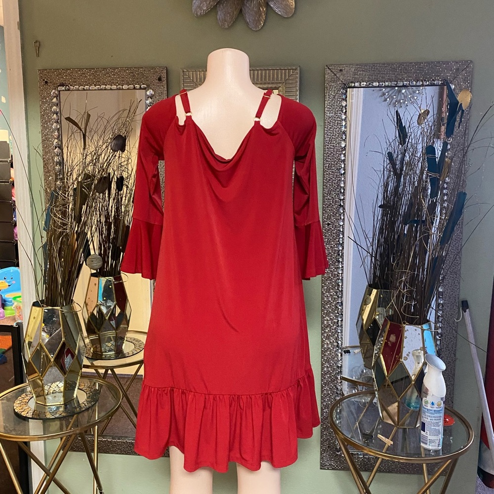 Red dress